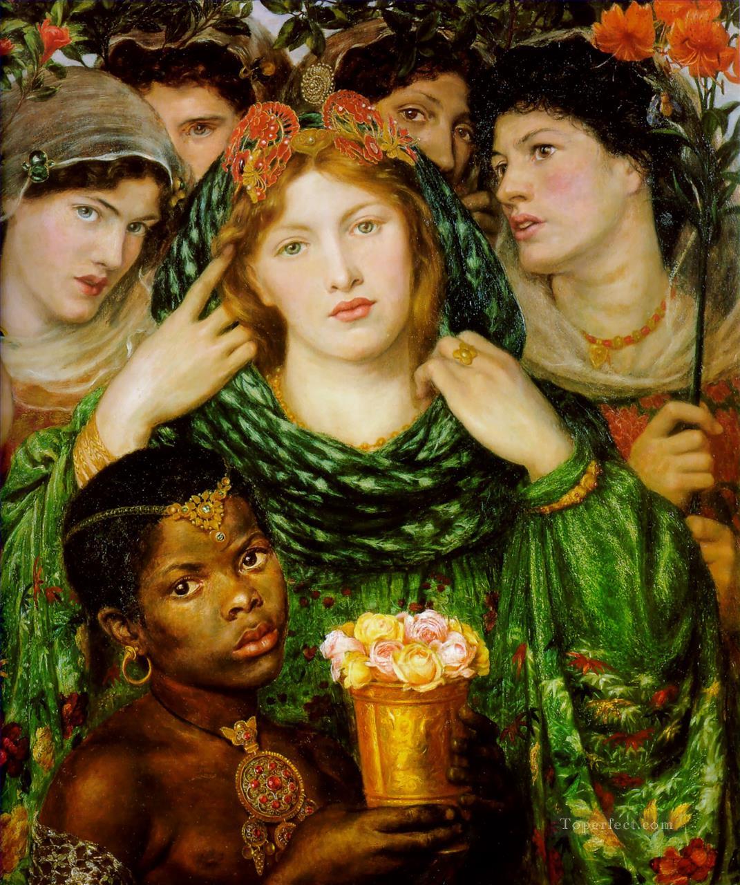 The Beloved Pre Raphaelite Brotherhood Dante Gabriel Rossetti Oil Paintings